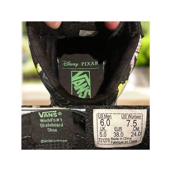 Vans x Disney Toy Story Sk8-Hi Buzz Lightyear Limited Edition Women’s 7.5 main image 4